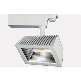 Illuminatore a Led per binario trifase con alimentatore Driver incorporato